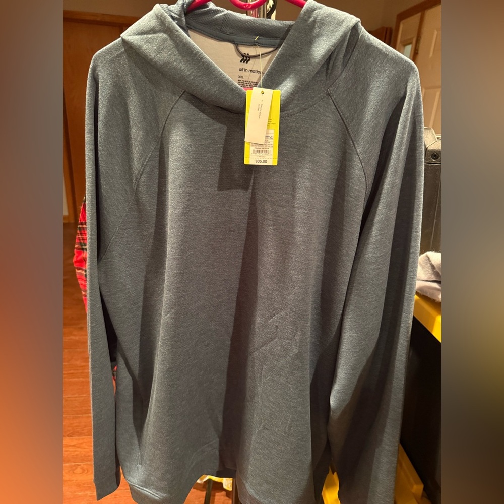 All in Motion Gray Hoodie XXL